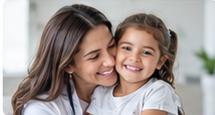 Madre e hija reciben atención cercana
