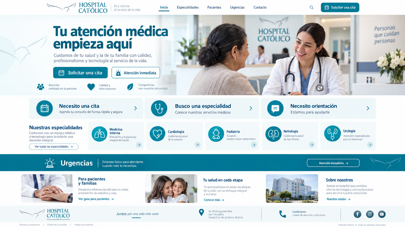 Vista previa de la propuesta Atención primero